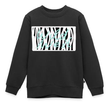 Wild West - Kinder Premium Organic Sweatshirt - Schwarz - Vorne - AI Model Kid Female (0cm)