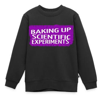 Happy Baking Ideas Outils de cuisson Cuisson - Sweat Premium enfant bio - noir - Devant - AI Model Kid Female (0cm)