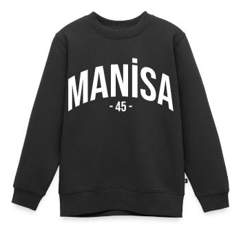 Manisa 45 Turquie Turquie Cadeau Vacances TR Türk - Sweat Premium enfant bio - noir - Devant - AI Model Kid Female (0cm)