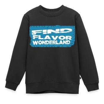 Idées de cadeaux d’anniversaire découvertes inattendues - Sweat Premium enfant bio - noir - Devant - AI Model Kid Female (0cm)