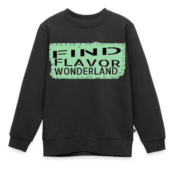 Geek Explorer l’inconnu Découverte de soi - Sweat Premium enfant bio - noir - Devant - AI Model Kid Female (0cm)