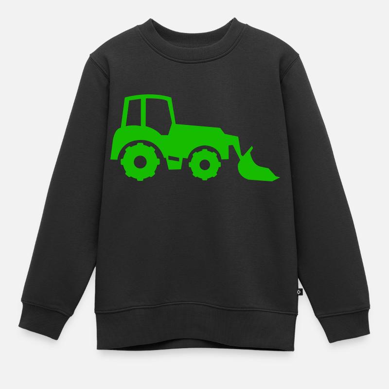 bagger - Kinder Premium Organic Sweatshirt - Schwarz