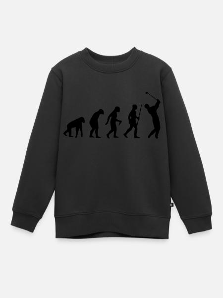 GOLF EVOLUTION - Sweat Premium enfant bio - noir