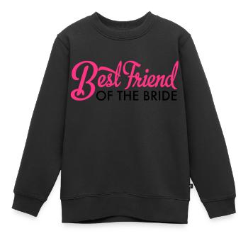 Braut - Kinder Premium Organic Sweatshirt - Schwarz - Vorne - AI Model Kid Female (0cm)