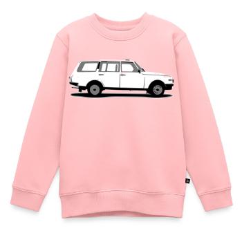 Wartburg 2 - Sweat Premium enfant bio - rose - Devant - AI Model Kid Female (0cm)