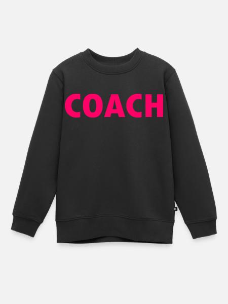 Coach - Sweat Premium enfant bio - noir