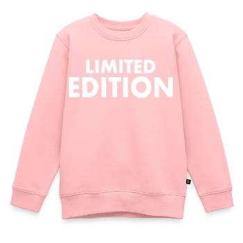 Limited edition - Sweat Premium enfant bio - rose - Devant - AI Model Kid Female (0cm)