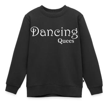 Danse Danse Musique - Sweat Premium enfant bio - noir - Devant - AI Model Kid Female (0cm)