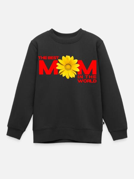 La meilleure maman du monde - Sweat Premium enfant bio - noir