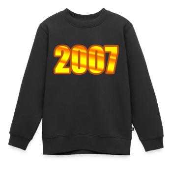 2007 - Sweat Premium enfant bio - noir - Devant - AI Model Kid Female (0cm)