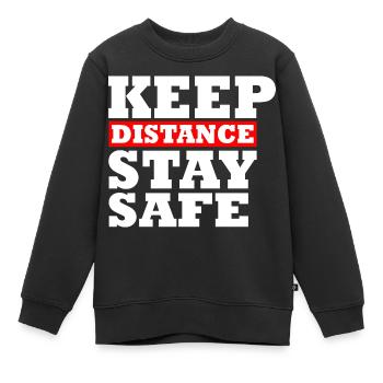 Coole Sprüche - Kinder Premium Organic Sweatshirt - Schwarz - Vorne - AI Model Kid Female (0cm)
