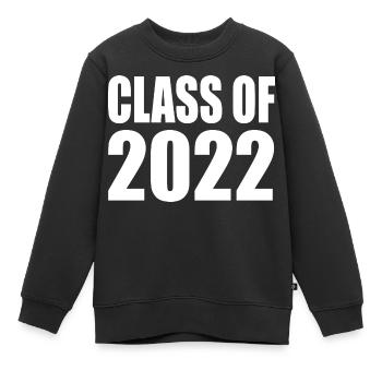 Class of 2022 - Kinder Premium Organic Sweatshirt - Schwarz - Vorne - AI Model Kid Female (0cm)