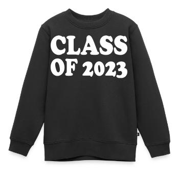 Class of 2023 - Kinder Premium Organic Sweatshirt - Schwarz - Vorne - AI Model Kid Female (0cm)