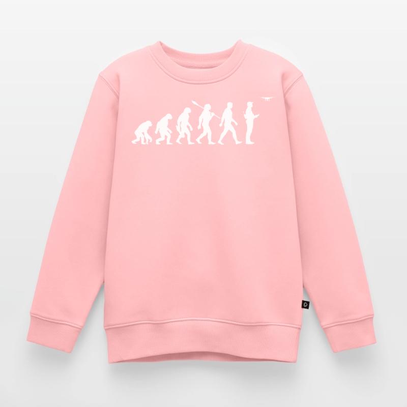 Evolution - Drone - Drone Pilot Kids Premium Organic Sweatshirt