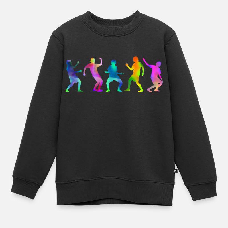 dance - Kinder Premium Organic Sweatshirt - Schwarz
