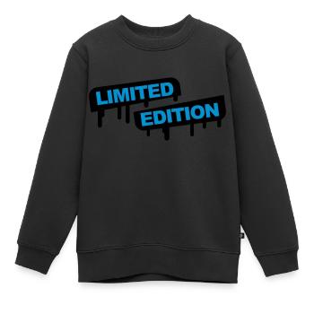 Limited Edition Graffiti - Sweat Premium enfant bio - noir - Devant - AI Model Kid Female (0cm)
