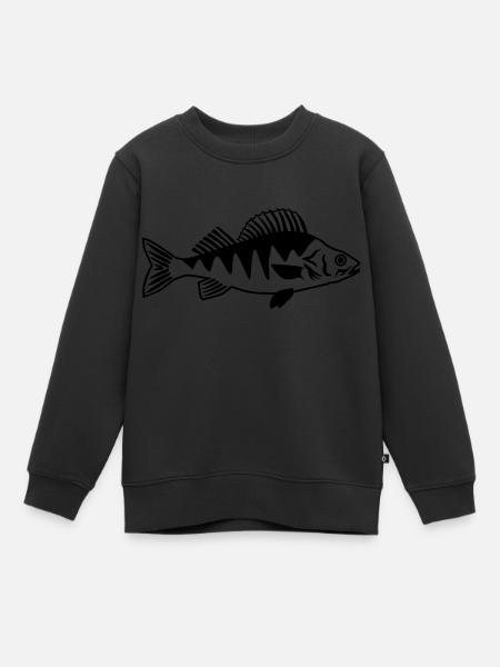 Perche - Sweat Premium enfant bio - noir