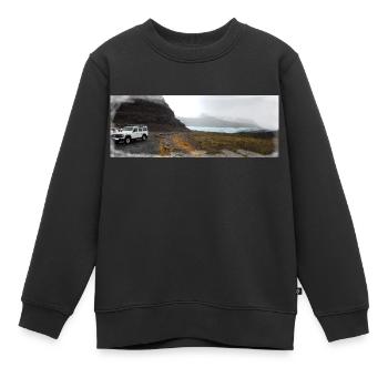 Viking Summer - Kinder Premium Organic Sweatshirt - Schwarz - Vorne - AI Model Kid Female (0cm)