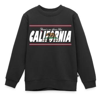 Kein Ort Kalifornien - Kinder Premium Organic Sweatshirt - Schwarz - Vorne - AI Model Kid Female (0cm)