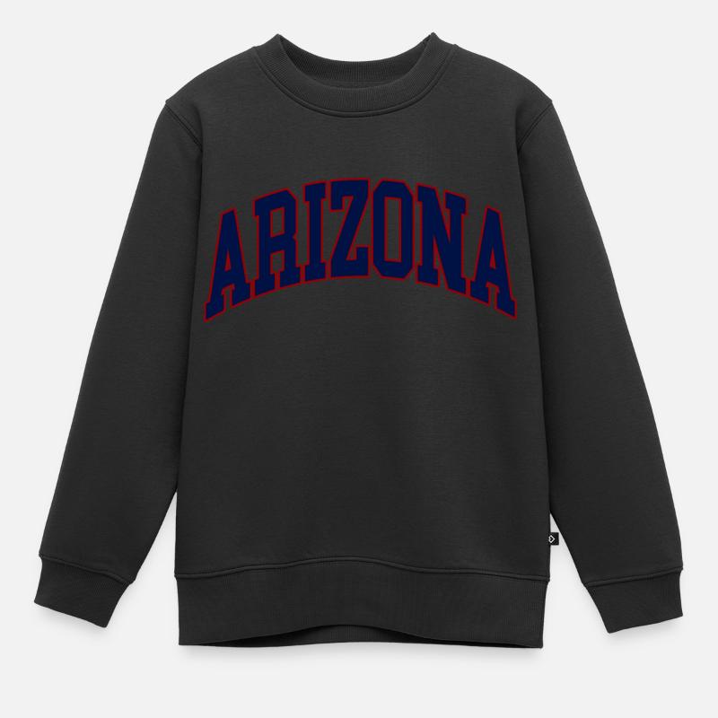 Arizona - Sweat Premium enfant bio - noir