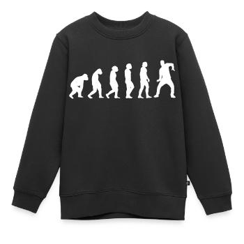 Breakdance Tanzen Tänzer Breakdancer Tanzsport - Kinder Premium Organic Sweatshirt - Schwarz - Vorne - AI Model Kid Female (0cm)