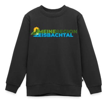 Meine Region Eisenbachtal - Kinder Premium Organic Sweatshirt - Schwarz - Vorne - AI Model Kid Female (0cm)