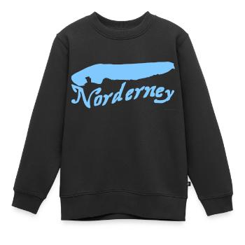 Norderney Tattoo - Kinder Premium Organic Sweatshirt - Schwarz - Vorne - AI Model Kid Female (0cm)