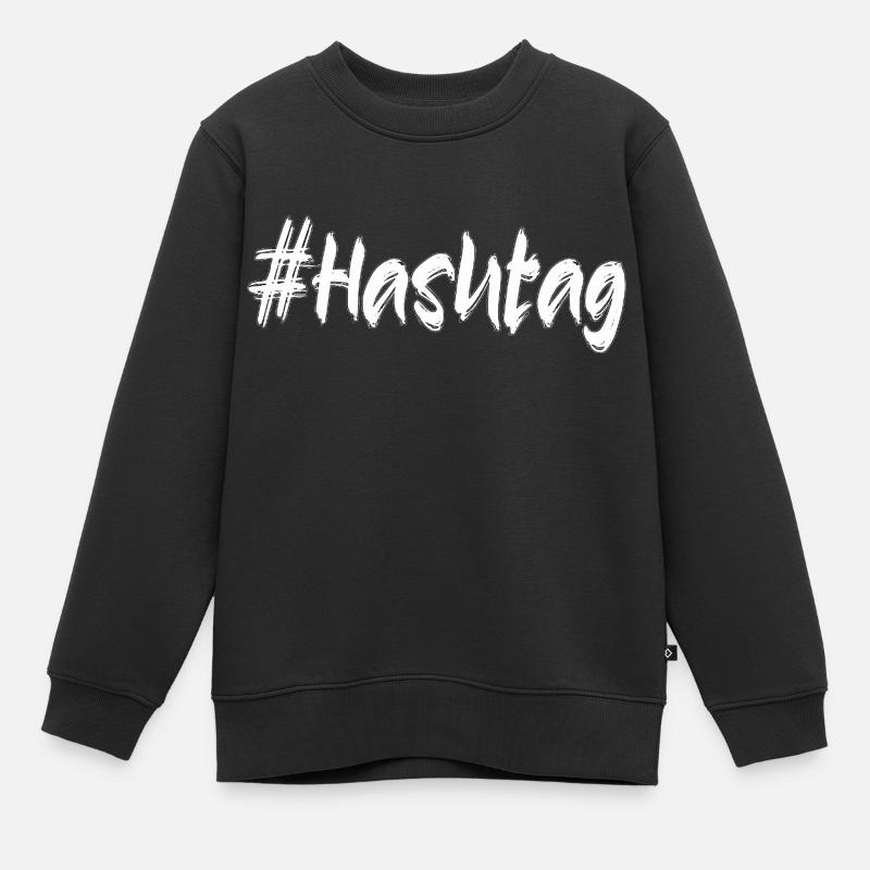 # - Sweat Premium enfant bio - noir