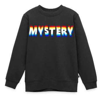 Mystery - Kids Premium Organic Sweatshirt - black - Front - AI Model Kid Female (0cm)