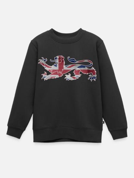 Angleterre, drapeau, écussons, drapeau anglais, Royaume-Uni - Sweat Premium enfant bio - noir