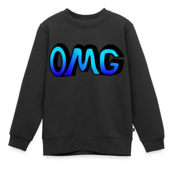 OMG / Oh my Good / Kunst - Kinder Premium Organic Sweatshirt - Schwarz - Vorne - AI Model Kid Female (0cm)