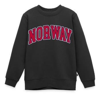 Norvège Norvège - Sweat Premium enfant bio - noir - Devant - AI Model Kid Female (0cm)