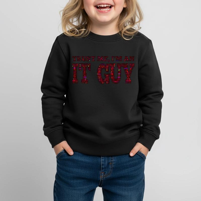 IT-Typ Unterstützung Geek Computer Computer Geek Techniker Kinder Premium Organic Sweatshirt