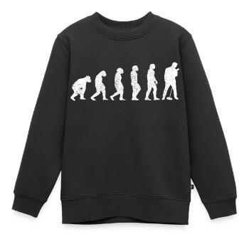 Sänger Musiker Band Singen Gesang Hobbysänger - Kinder Premium Organic Sweatshirt - Schwarz - Vorne - AI Model Kid Female (0cm)