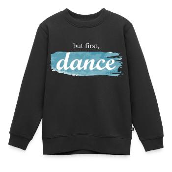 Dancing Dance Music - Kinder Premium Organic Sweatshirt - Schwarz - Vorne - AI Model Kid Female (0cm)