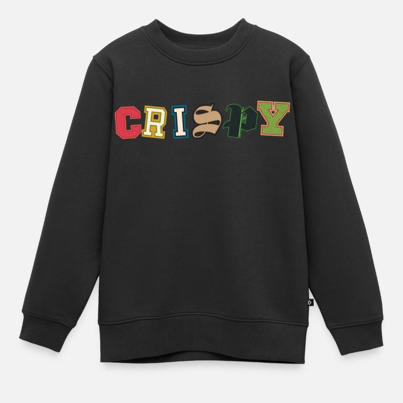 Sprüche - Kinder Premium Organic Sweatshirt - Schwarz