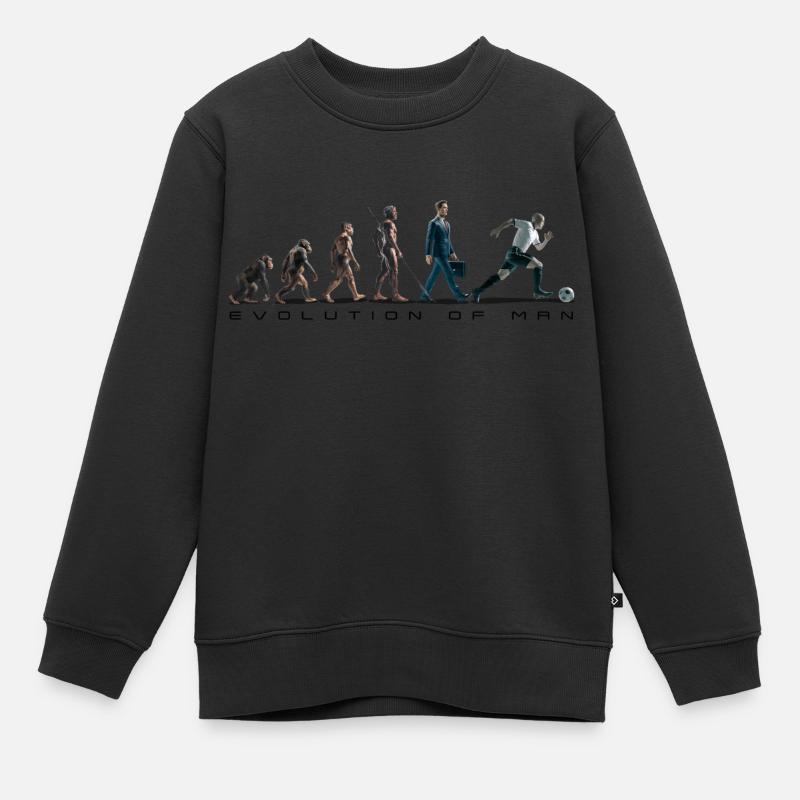 Evolution Football Artboard 1 Exemplaire - Sweat Premium enfant bio - noir