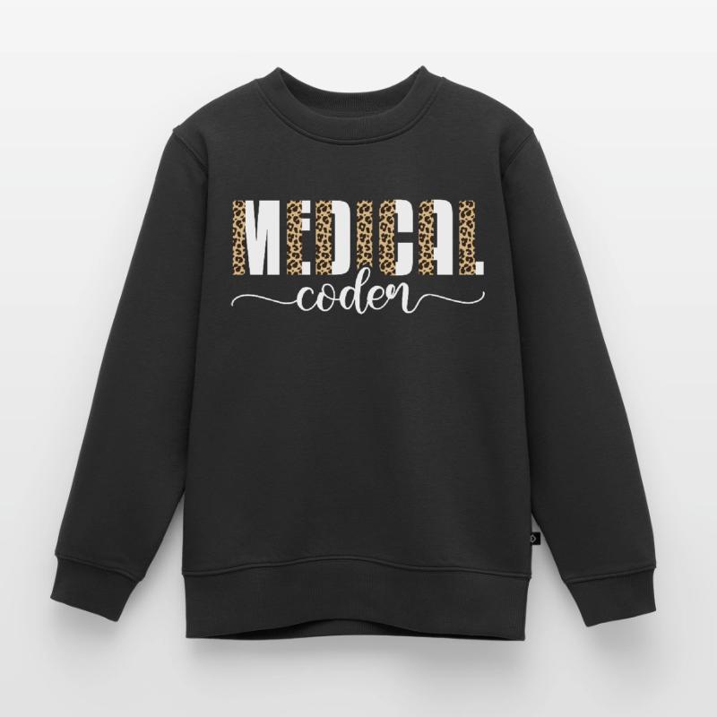 medical coder Design for a medical coder Kids Premium Organic Sweatshirt