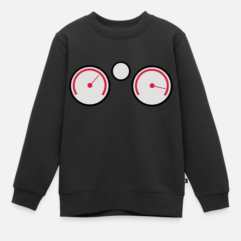 Konter - Kinder Premium Organic Sweatshirt - Schwarz