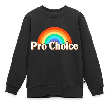 Choix professionnel - Sweat Premium enfant bio - noir - Devant - AI Model Kid Female (0cm)