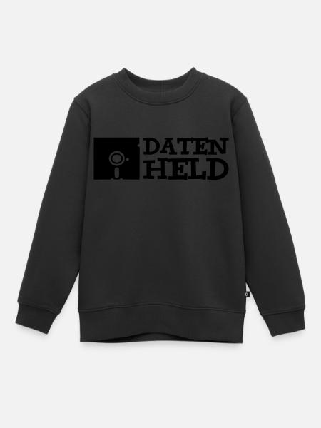 daten_held 1c - Sweat Premium enfant bio - noir