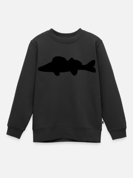 Sandre - Sweat Premium enfant bio - noir