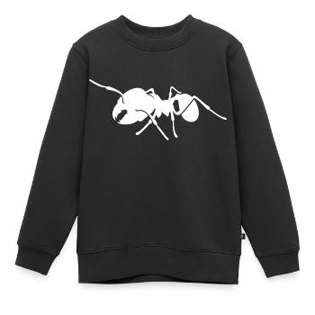 Fourmis Garde de fourmis Fourmis Gardien fourmis Fourmis Ferme Insecte - Sweat Premium enfant bio - noir - Devant - AI Model Kid Female (0cm)