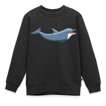 Meerestiere - Kinder Premium Organic Sweatshirt - Schwarz - Vorne - AI Model Kid Female (0cm)