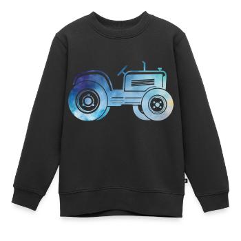 Traktor - Kinder Premium Organic Sweatshirt - Schwarz - Vorne - AI Model Kid Female (0cm)