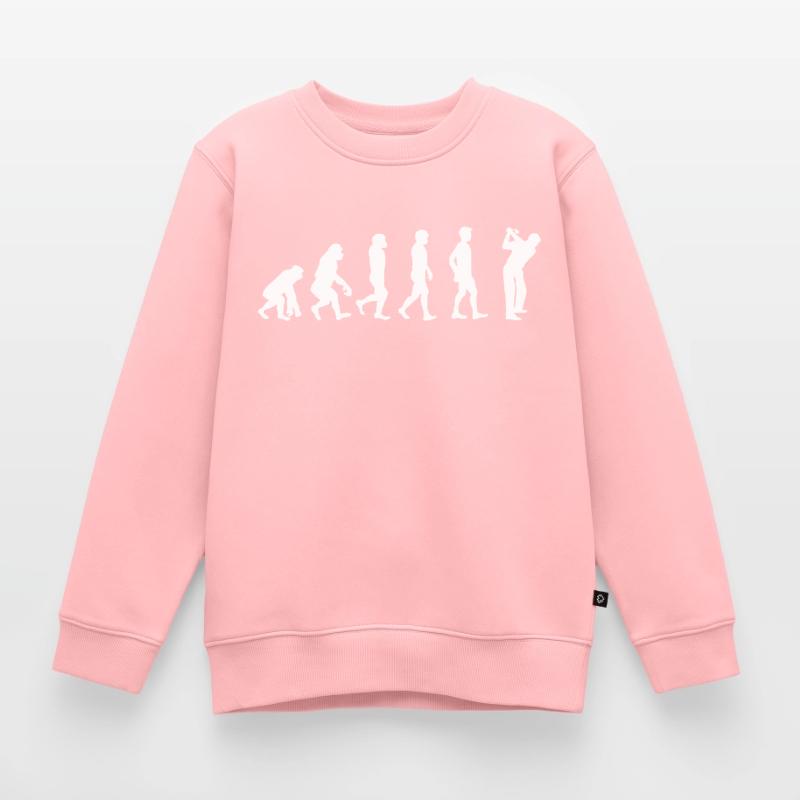 Evolution Golf Kinder Premium Organic Sweatshirt