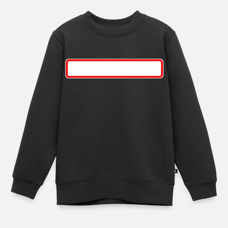 City panel, virgin - Kids Premium Organic Sweatshirt - black