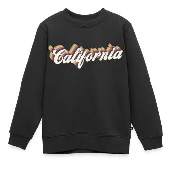 Jahrgang Kalifornien - Kinder Premium Organic Sweatshirt - Schwarz - Vorne - AI Model Kid Female (0cm)
