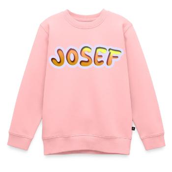 Gift for Joseph - Kids Premium Organic Sweatshirt - rose - Front - AI Model Kid Female (0cm)