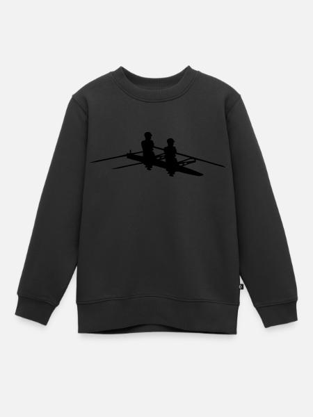 aviron 2 - Sweat Premium enfant bio - noir